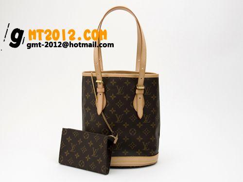 ルイヴィトンスーパーコピー LOUISVUITTON モノグラム　プチ・バケット M42238